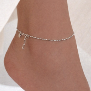 Minimalist Silver Anklet