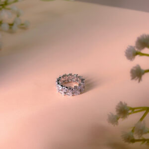 Heart Peer Diamond Ring