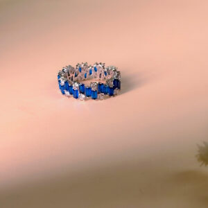 Sapphire Eternity Rings