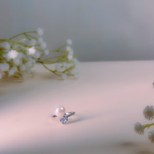 Pearl Open Ring