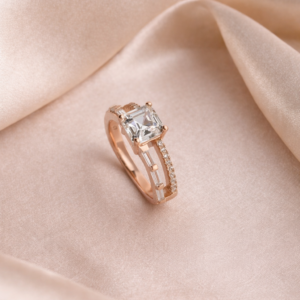Rose Gold Diamond Ring